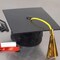 Graduation Cake Topper Set Cap Diploma Picks Party Cake Decoration Kit 3.5 Inches